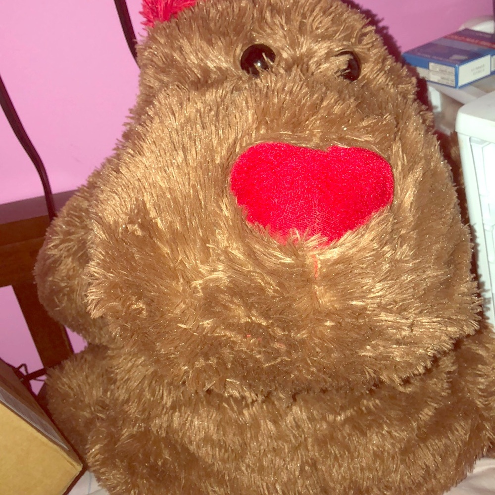 Huge Valentine teddy